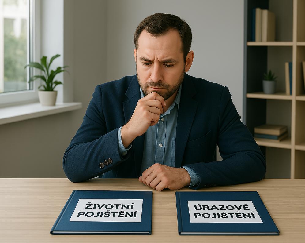 Úrazové pojištění versus životní pojištění